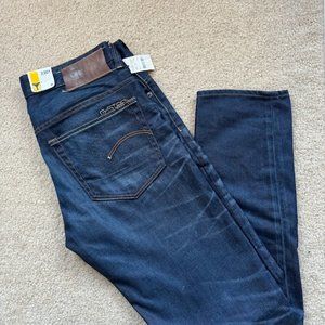G-Star Raw Mens 3301 Jeans **New with Tags*** W:34 L:32